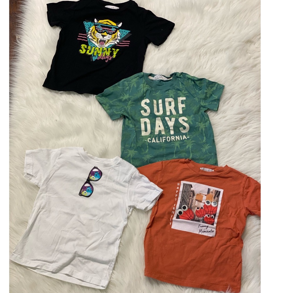 Boy Tee set of 4